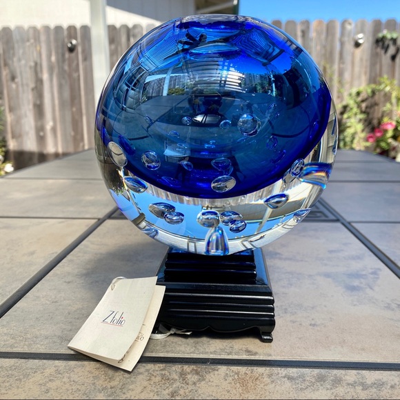 Beranek • Vladimir Svab Signed Czech Art Glass 7lb - Picture 3 of 9